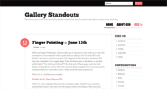 Desktop Screenshot of gallerystandouts.com